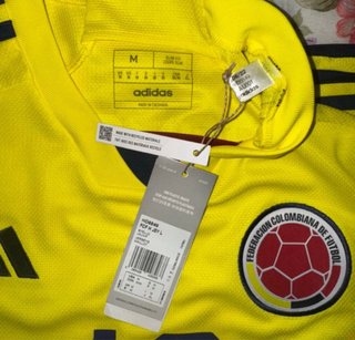 Camiseta Adidas James 10 Colombia Manga Larga