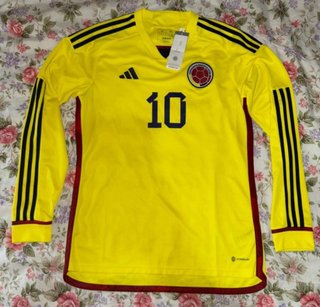 Camiseta Adidas James 10 Colombia Manga Larga