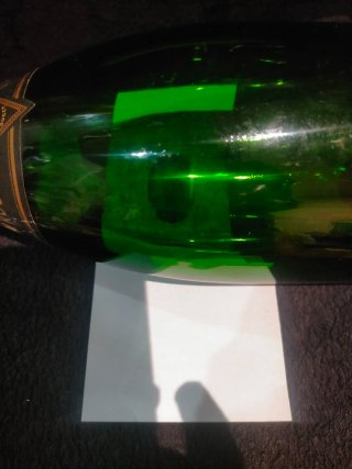 Botella Grande VACIA de Cordon Rouge.