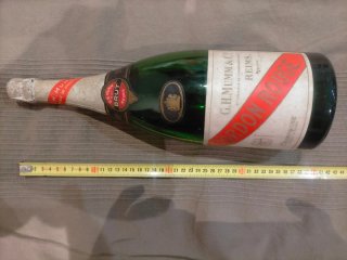 Botella Grande VACIA de Cordon Rouge.