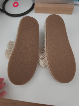 Bailarinas Zara Niña Beige número 28