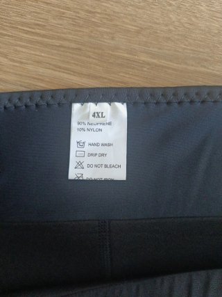 Pantalón corto neopreno buceo