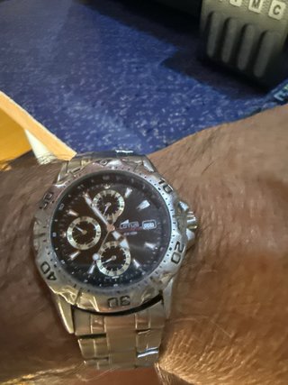 Reloj Lotus Cronógrafo Negro