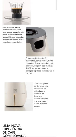 Máquina de Café Rise by Delta Q (nova)