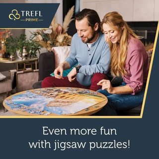 Puzzle Trefl 1000 Piezas Yoga Cats & Coffee