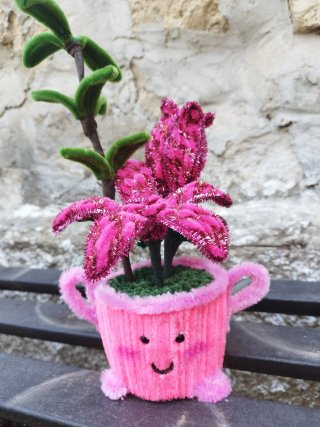 Maceta Flor Regalo Manualidades