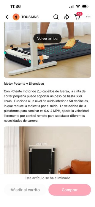 Cinta de correr para casa
