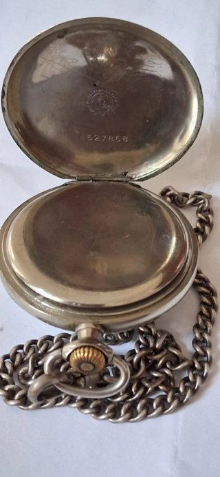 Orologio da tasca Omega Argento
