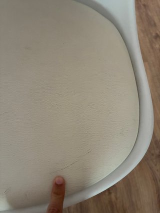 Sillas blancas cocina comedor