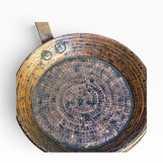 Tacho/Frigideira Cobre Antiga