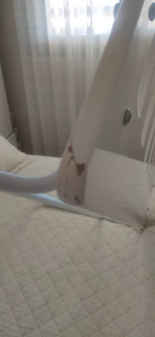 Barrera de Cama Infantil Blanca