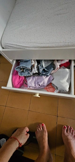 Cuna bebé IKEA blanca con cajones
