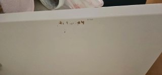 Cuna bebé IKEA blanca con cajones