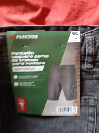 2 Bermudas de trabajo Parkside hombre talla 50