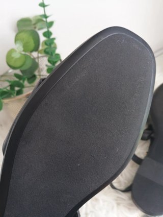 Sandalias Zara Cangrejeras Negras