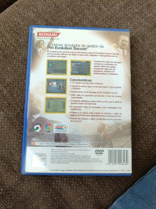 Juego PS2 Pro Evolution Soccer Management