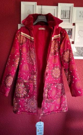 Abrigo Desigual Multicolor