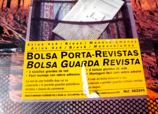 Bolsa organizador coche