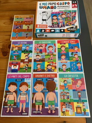 Il mio corpo Montessori