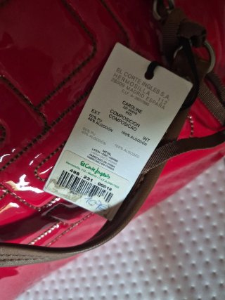 Bolso Gloria Ortiz Rojo Charol