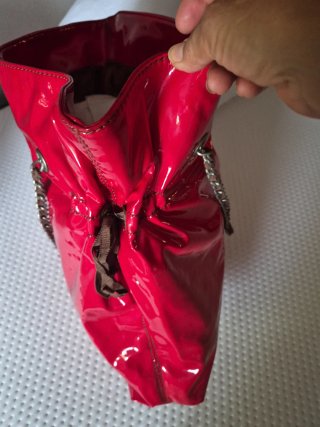 Bolso Gloria Ortiz Rojo Charol