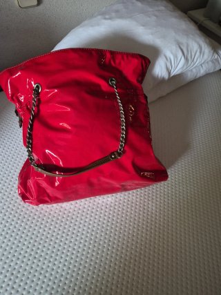 Bolso Gloria Ortiz Rojo Charol
