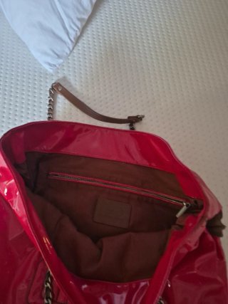 Bolso Gloria Ortiz Rojo Charol