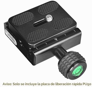 Adaptador de Placa de Liberación Rápida 2 Pcs