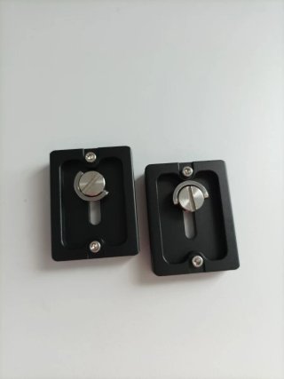 Adaptador de Placa de Liberación Rápida 2 Pcs