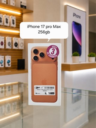 iPhone 17 Pro Max 256GB Naranja precintado