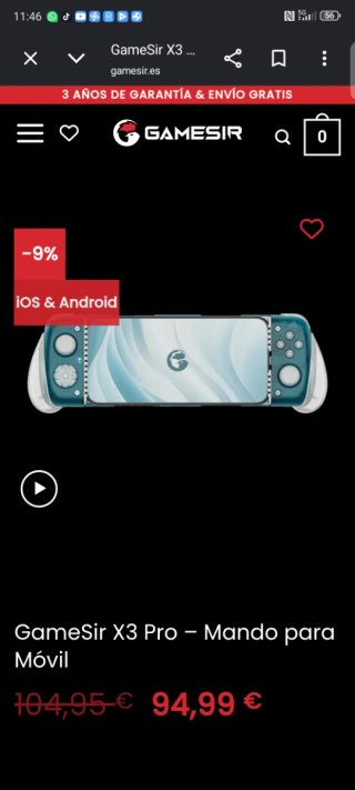 GameSir X3 Pro - Mando Móvil