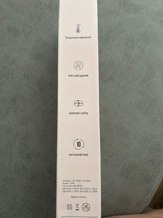 Rizador de pelo automático beige
