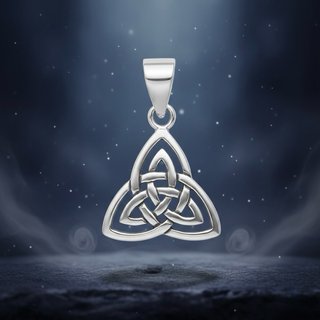 Colgante Triqueta de Plata de Ley 925