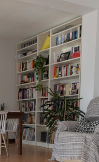 Conjunto Estanterías Billy Ikea Blancas