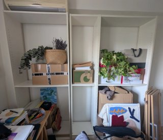 Conjunto Estanterías Billy Ikea Blancas