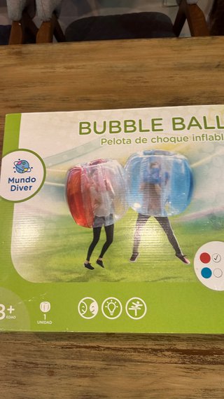 Pelota de Choque Inflable Mundo Diver