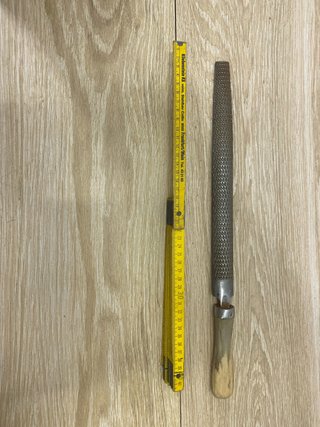 Escofina Bellota Antigua Madera