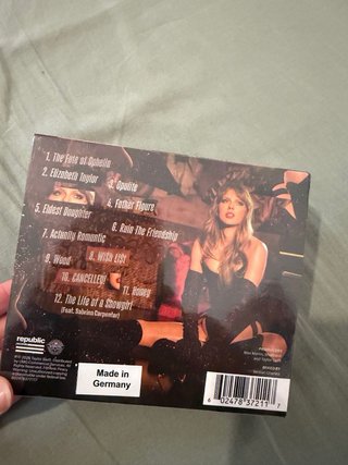 CD Taylor Swift The Life of a Showgirl