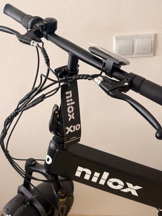 Bicicleta Eléctrica Plegable Nilox X10 nueva