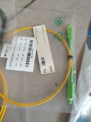 Lote cables fibra óptica Iggual