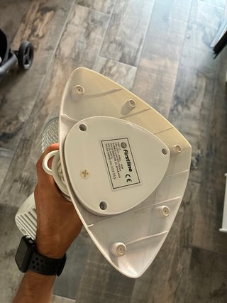 Ventilador Firstline Plata y Blanco