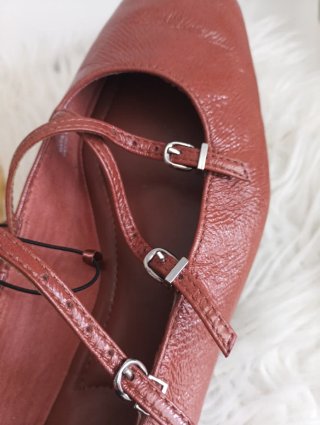Bailarinas Zara Marrones Talla 38