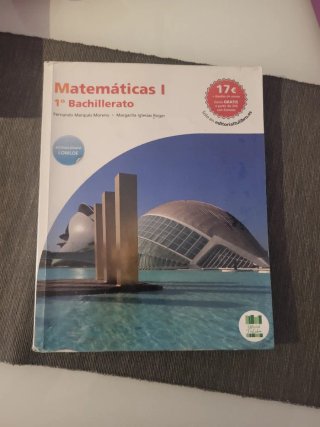 Libro matemáticas 2° bachilletato