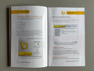Microsoft Office 2004 per Mac originale italiano