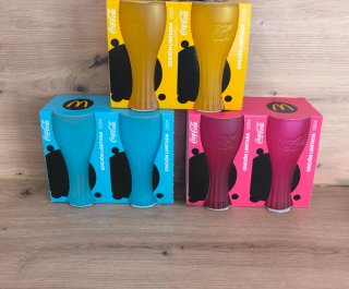 Set di 6 Bicchieri Coca-Cola McDonald's Edizione Limitata