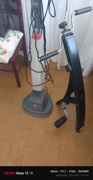 Pedalera y Pulidora Eléctrica