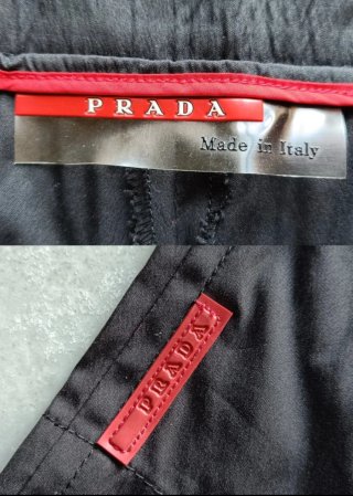 Pantaloni Prada Sport Linea Rossa Vintage Tech