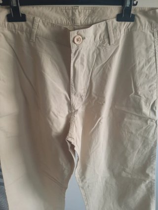 Pantalone cotone beige taglia 46