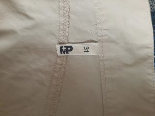 Pantalone cotone beige taglia 46