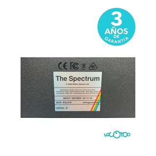 Consola Retro The Spectrum Negra